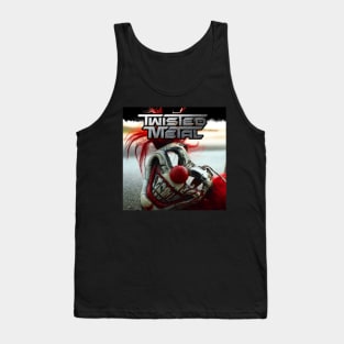 Twisted Metal series Sweet Tooth graphic design by ironpalette Tank Top